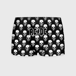 Мужские трусы AC DC rock skull