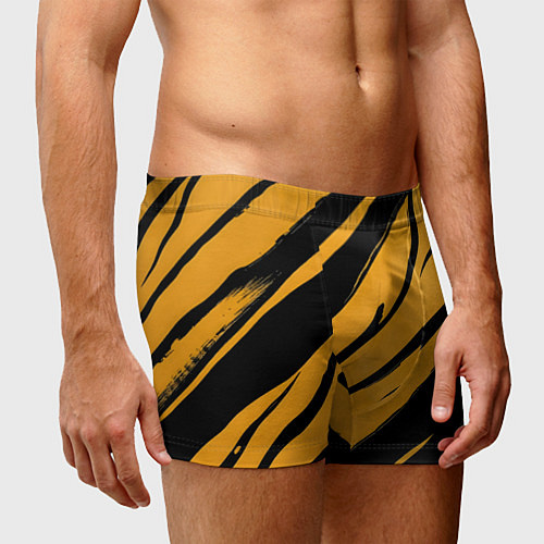 Мужские трусы Тигровый раскрас / 3D-принт – фото 3