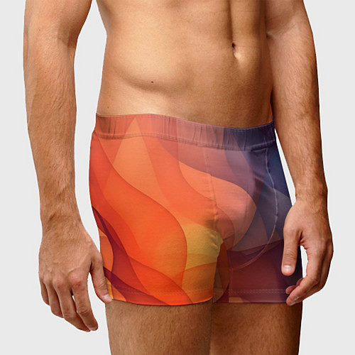 Мужские трусы Летящая вуаль / 3D-принт – фото 3