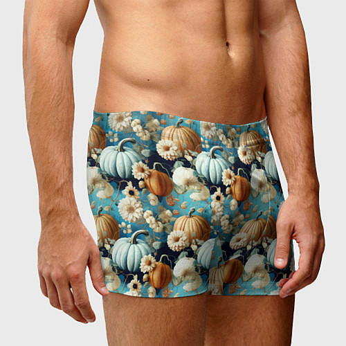 Мужские трусы Маленькие тыковки / 3D-принт – фото 3