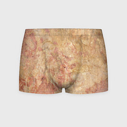 Мужские трусы Абстракция - marble red