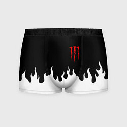 Трусы-боксеры мужские Monster energy red logo, цвет: 3D-принт