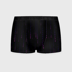 Мужские трусы Color black pink