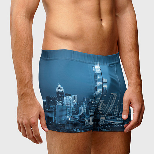 Мужские трусы City / 3D-принт – фото 3