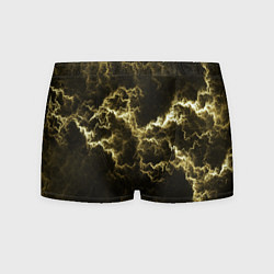 Трусы-боксеры мужские Lightning yellow, цвет: 3D-принт