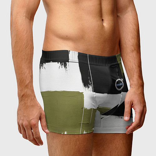 Мужские трусы Volvo логотип / 3D-принт – фото 3