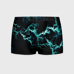 Мужские трусы Lightning light blue glow