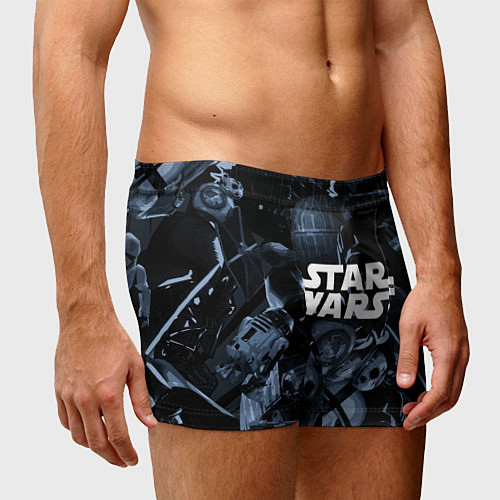 Мужские трусы Star wars персонажи из звездных войн / 3D-принт – фото 3
