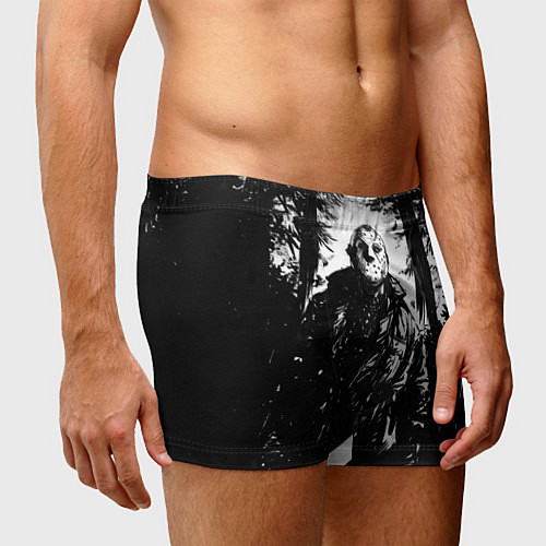 Мужские трусы Джейсон в лесу / 3D-принт – фото 3