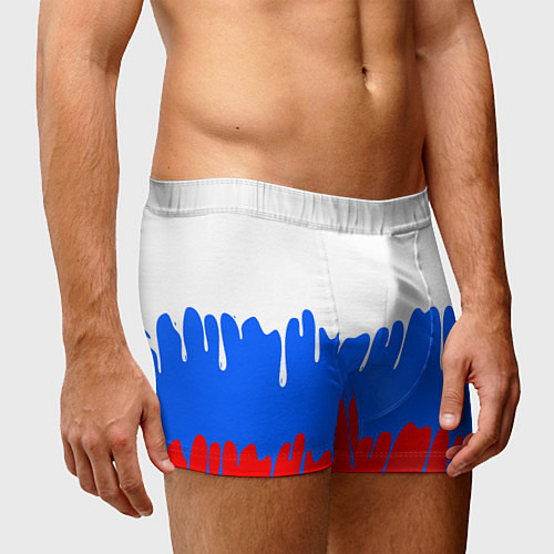 Мужские трусы Патриот - флаг / 3D-принт – фото 3