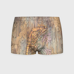 Мужские трусы Стимпанк механический киберхамелеон