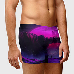 Трусы-боксеры мужские A Journey on the planet, цвет: 3D-принт — фото 2