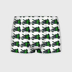 Мужские трусы Motorbike green