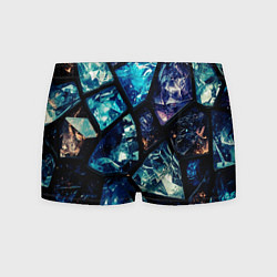 Мужские трусы Текстура драгоценных камней