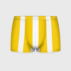 Мужские трусы Color yellow white line
