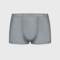 Трусы-боксеры мужские Текстура на серебристо-сером, цвет: 3D-принт