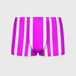 Мужские трусы Color white pink stripes