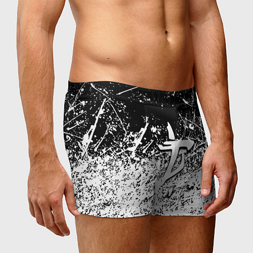 Мужские трусы Doom краски всплеск кисти / 3D-принт – фото 3