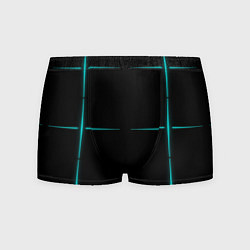 Мужские трусы Color black blue stripes