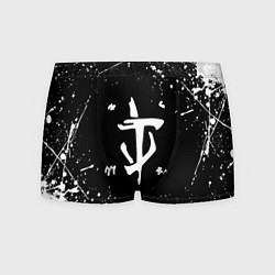 Мужские трусы Doom краски белые