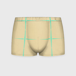 Мужские трусы Color beige green stripes