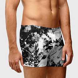 Трусы-боксеры мужские Doom краски всплеск белые, цвет: 3D-принт — фото 2
