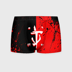 Мужские трусы Doom текстура краски