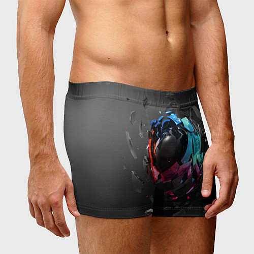 Мужские трусы Abstract graphics / 3D-принт – фото 3