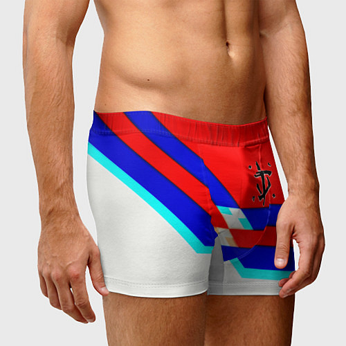 Мужские трусы Doom geometry cyber sport / 3D-принт – фото 3