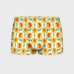 Трусы-боксеры мужские Мотивы Египта, цвет: 3D-принт