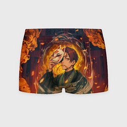 Трусы-боксеры мужские Хаято Суо - Ветролом, цвет: 3D-принт