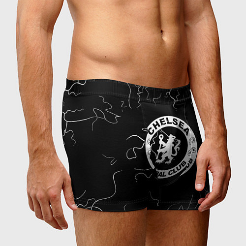 Мужские трусы Chelsea storm / 3D-принт – фото 3