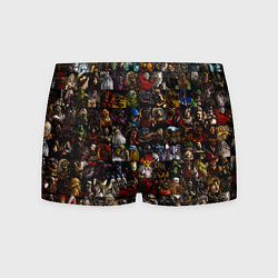 Трусы-боксеры мужские Дисайплс 2 - Портреты юнитов паттерн, цвет: 3D-принт