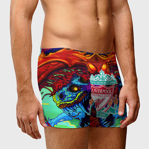 Мужские трусы Ливерпуль монстр / 3D-принт – фото 3
