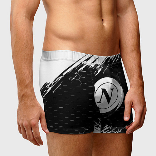 Мужские трусы Napoli краски соты текстура / 3D-принт – фото 3