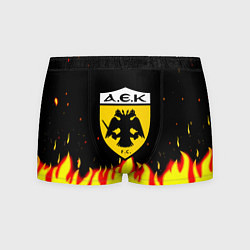Мужские трусы AEK огненные краски