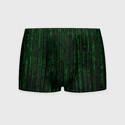 Трусы-боксеры мужские Матрица - код, цвет: 3D-принт