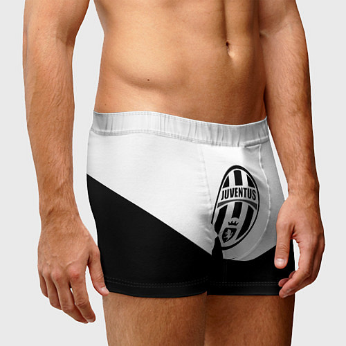 Мужские трусы Juventus полосы / 3D-принт – фото 3