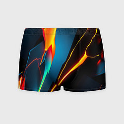 Трусы-боксеры мужские Multicoloured neon, цвет: 3D-принт