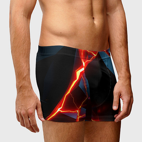 Мужские трусы Tile breaking / 3D-принт – фото 3
