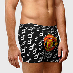 Трусы-боксеры мужские Манчестер Юнайтед x Jojo anime, цвет: 3D-принт — фото 2