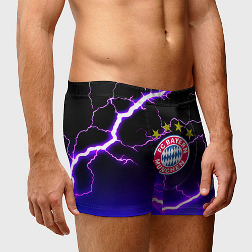 Мужские трусы Bayern Mnchen молнии шторм / 3D-принт – фото 3