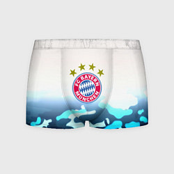 Трусы-боксеры мужские Бавария Мюнхен камуфляж, цвет: 3D-принт