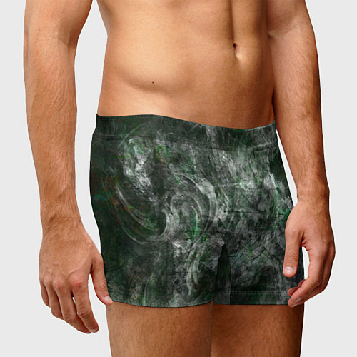 Мужские трусы Абстракция - acid boom / 3D-принт – фото 3