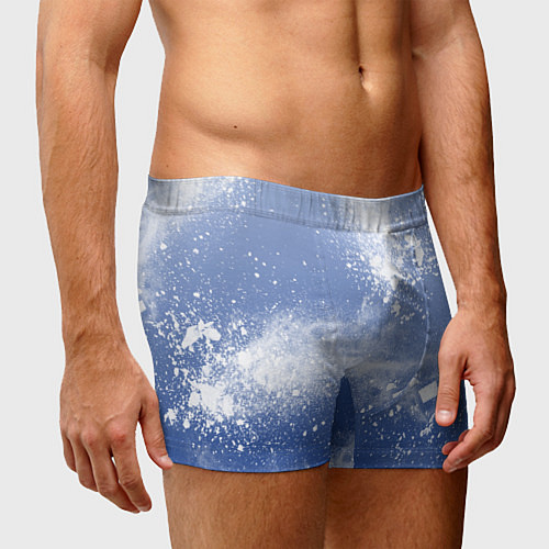 Мужские трусы Снежки попали в тебя / 3D-принт – фото 3