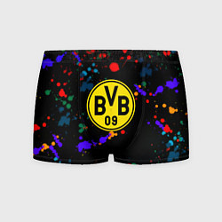Трусы-боксеры мужские Borussia краски всплеск текстура, цвет: 3D-принт