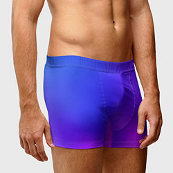 Трусы-боксеры мужские Color multicolored gradient, цвет: 3D-принт — фото 2