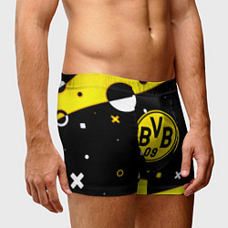 Трусы-боксеры мужские Borussia геометрия текстура, цвет: 3D-принт — фото 2