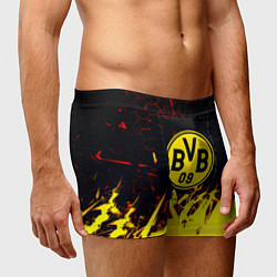 Трусы-боксеры мужские Borussia краски соты, цвет: 3D-принт — фото 2