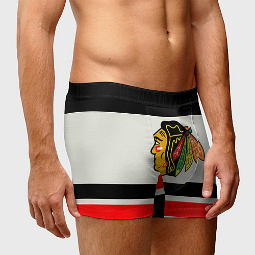 Мужские трусы Chicago Blackhawks / 3D-принт – фото 3